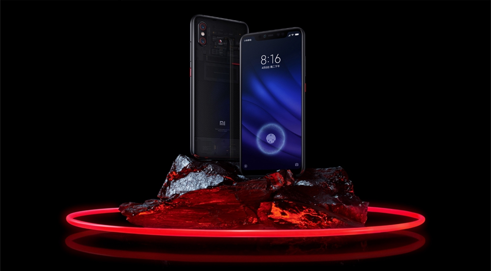 Xiaomi Mi8 6.21 Inch In-Display Fingerprint 4G LTE Smartphone Snapdragon 845 8GB 128GB Dual 12MP Rear Cameras MIUI 9 Type-C Fast Charge English and Chinese Version - Twilight Gold