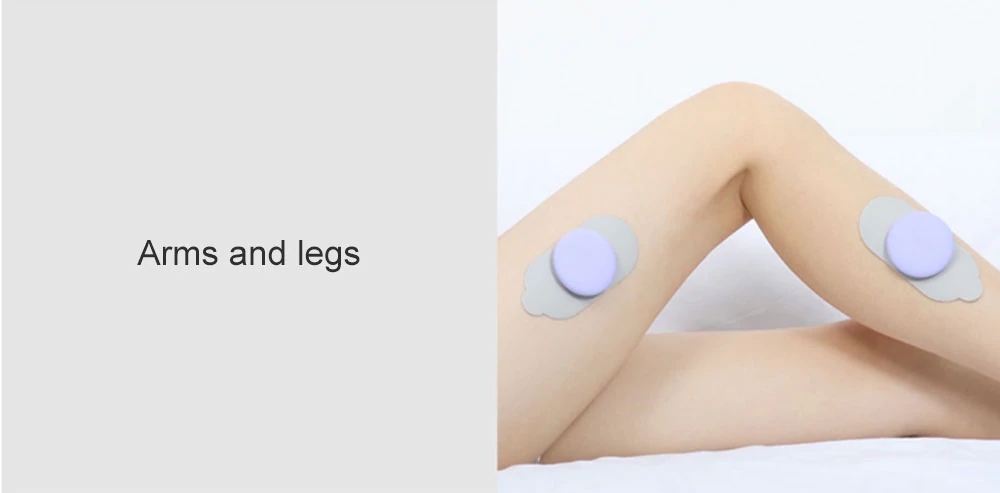 Xiaomi Mooyee Intelligent Macaron Massager APP Control Portable Dual Machines Combine Massager - Gray