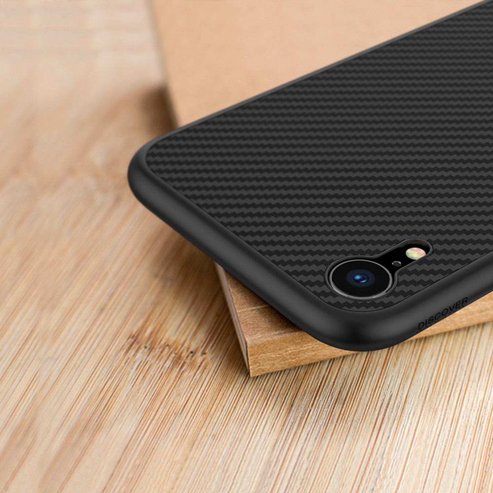 NILLKIN Hard Phone Case For iPhone XR 6.1 Inch Protective Back Cover - Black