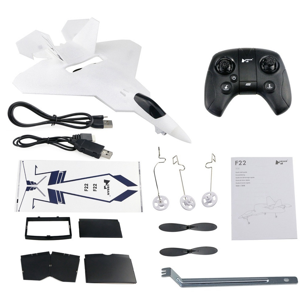 Hubsan H22 2.4G 4CH 310mm Wingspan EPO GPS FPV RC Airplane With 720P Camera RTF - Standard Version