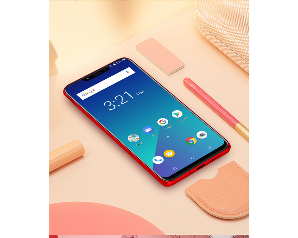Meiigoo S9 6.18 Inch 4G LTE Smartphone MTK6750T 4GB 32GB 13.0MP + 2.0MP Dual Rear Cameras Android 8.1 Face ID Type-C Fast Charge - Twilight