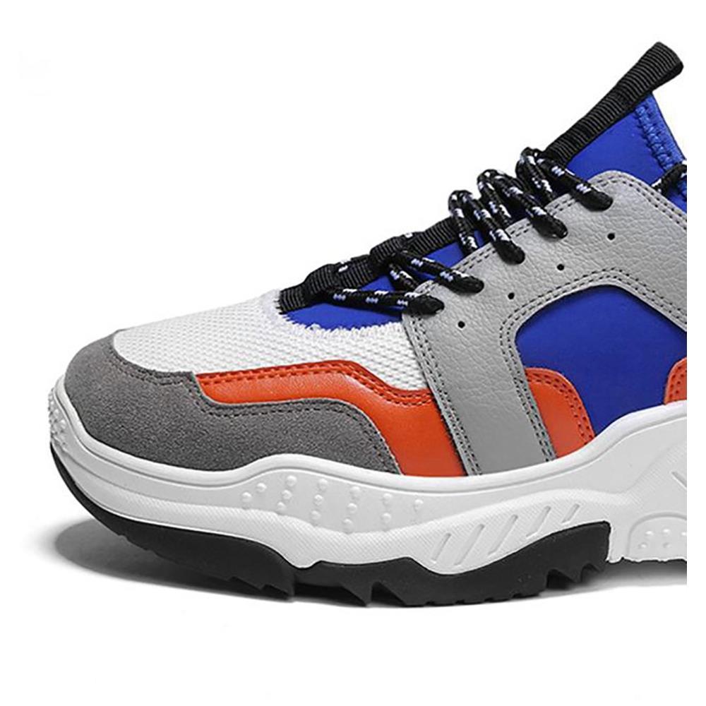 S333 Men Fashion Comfortable Sports Shoes Rubber Sole EU43 - Blue