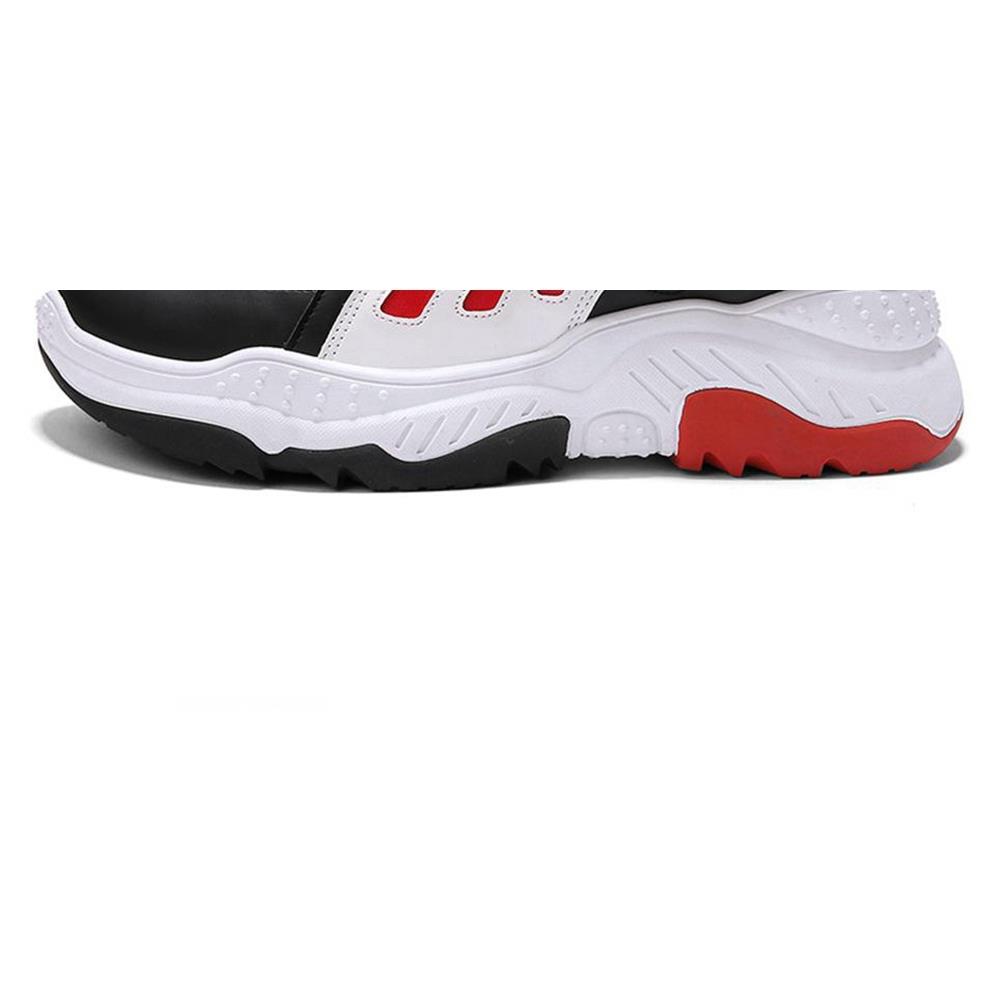 Men's Old Style Sneakers (Sports Athletic Shoes Rubber Sole EU 39.5) - Red