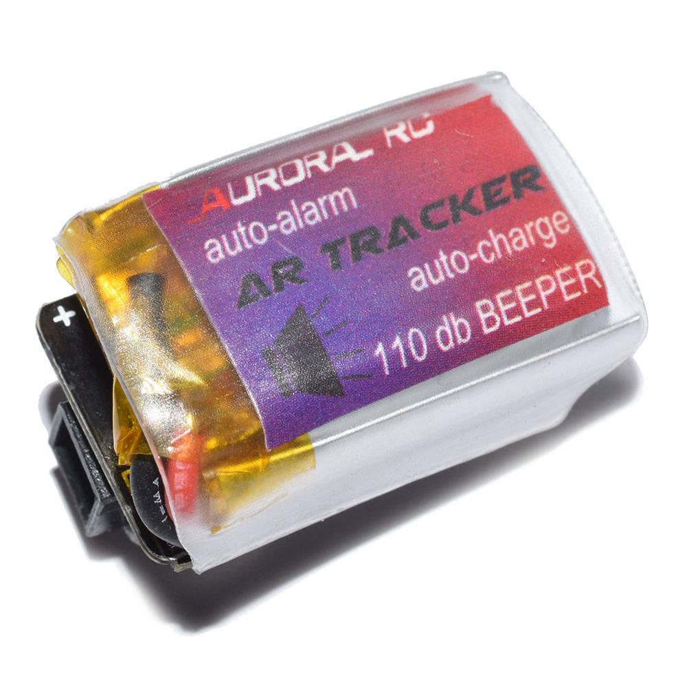 Aurora RC AR Tracker 110dB Buzzer Auto Charge Built-in Battery For RC Drone - Black