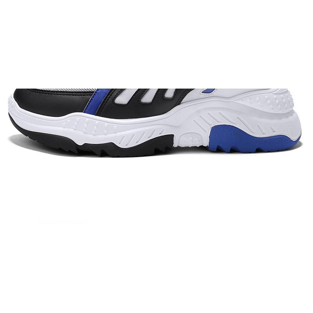 Men's Old Style Sneakers (Sports Athletic Shoes Rubber Sole EU 39.5) - Blue