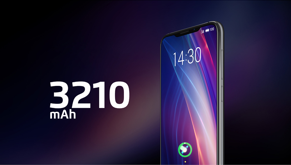 Meizu X8 6.2 Inch 4G LTE Smartphone Snapdragon 710 4GB 64GB 12.0MP+5.0MP Dual Rear Cameras Android 8.1 Face ID Full Screen - Magic Blue