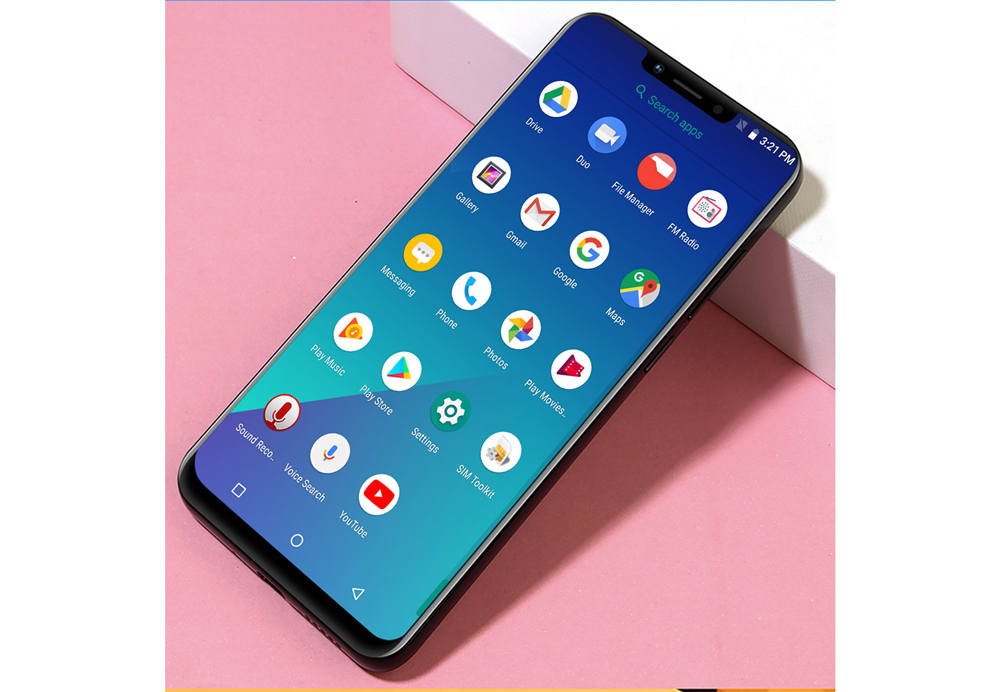 Meiigoo S9 6.18 Inch 4G LTE Smartphone MTK6750T 4GB 32GB 13.0MP + 2.0MP Dual Rear Cameras Android 8.1 Face ID Type-C Fast Charge - Twilight
