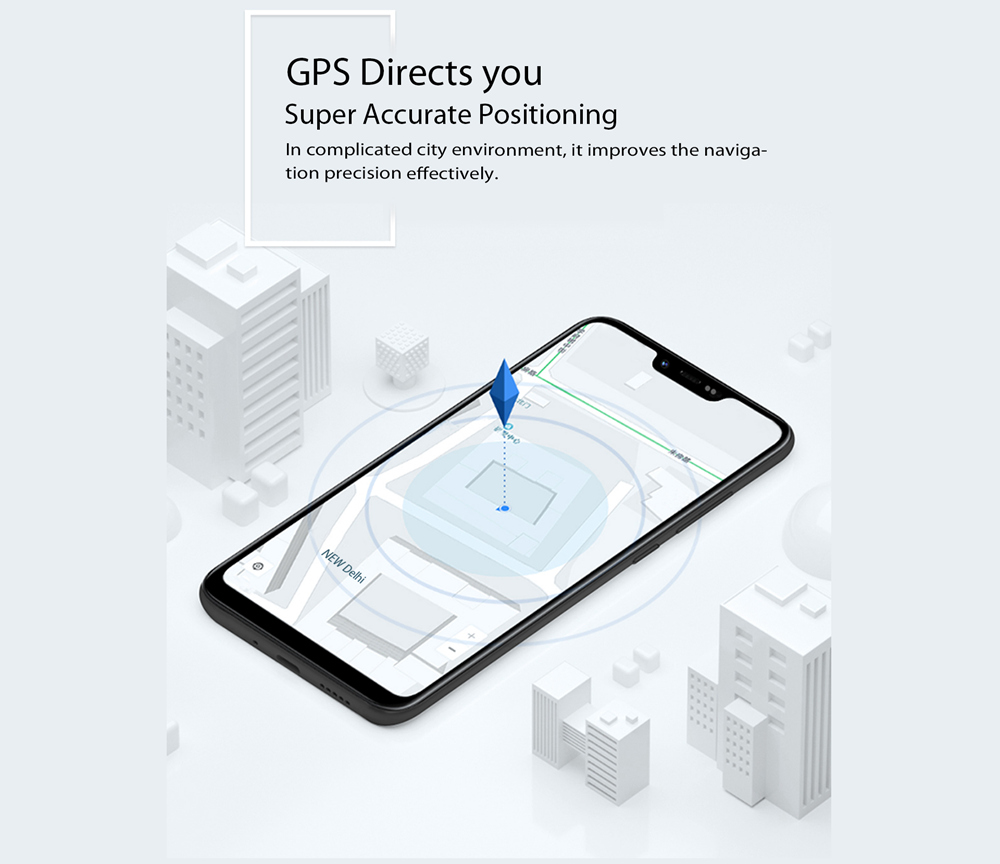 Meiigoo S9 6.18 Inch 4G LTE Smartphone MTK6750T 4GB 32GB 13.0MP + 2.0MP Dual Rear Cameras Android 8.1 Face ID Type-C Fast Charge - Twilight