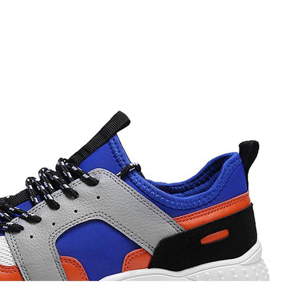 S333 Men Fashion Comfortable Sports Shoes Rubber Sole EU43 - Blue