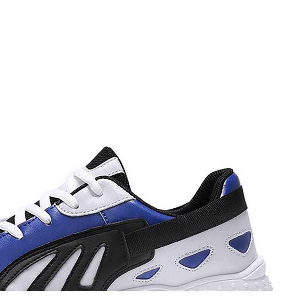 Men's Old Style Sneakers (Sports Athletic Shoes Rubber Sole EU 39.5) - Blue