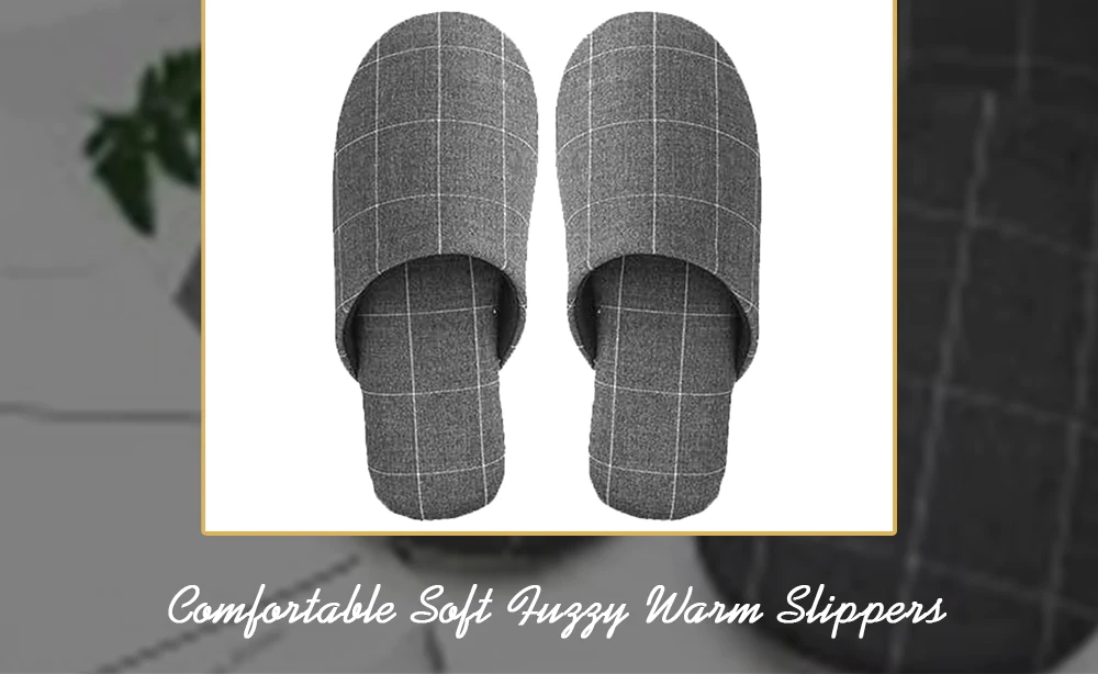 Xiaomi One Cloud Men Leisure Slippers Warm Comfortable Size 40-41 - Black