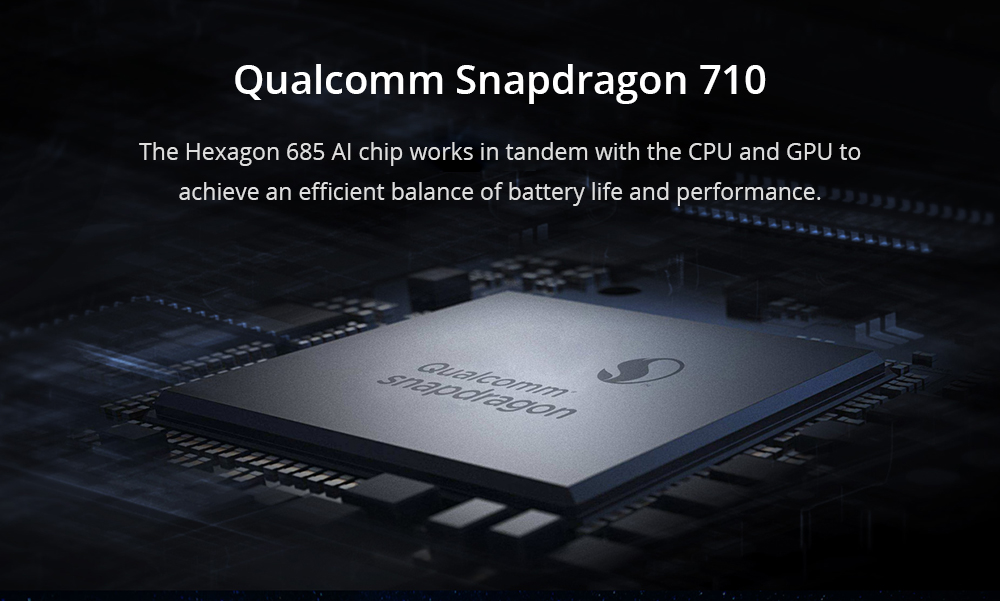 Meizu X8 6.2 Inch 4G LTE Smartphone Snapdragon 710 4GB 64GB 12.0MP+5.0MP Dual Rear Cameras Android 8.1 Face ID Full Screen - Magic Blue