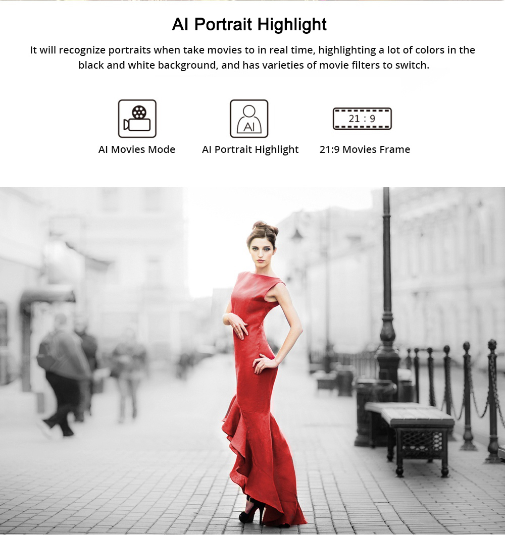 HUAWEI Mate 20 Pro 6.39 Inch 4G LTE Smartphone Kirin 980 8GB 128GB 40.0MP+20.0MP+8.0MP Triple Rear Cameras EMUI 9 Type-C NFC IR Remote Control - Bright Black