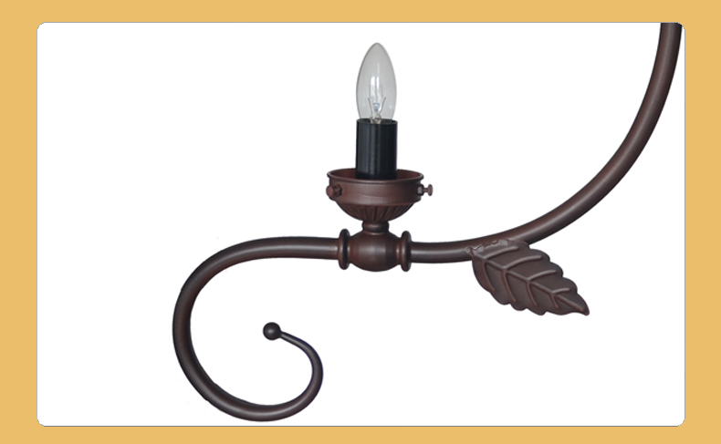 FUMAT Tiffany Style Stained Glass Handcrafted Pendant Light - Creative Green Parrot Hanging Lamp