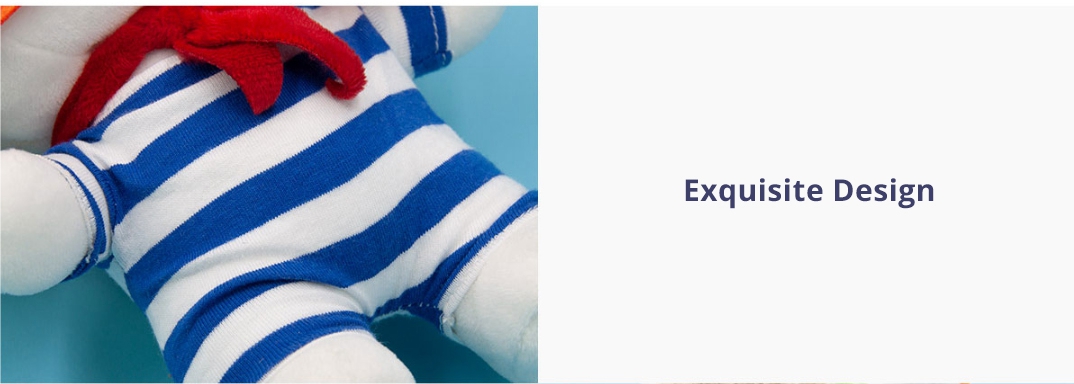 XIAOMI White Stuffed Plush Toy Classic MITU Diver 25cm Cute Soft Doll Kids Best Gift