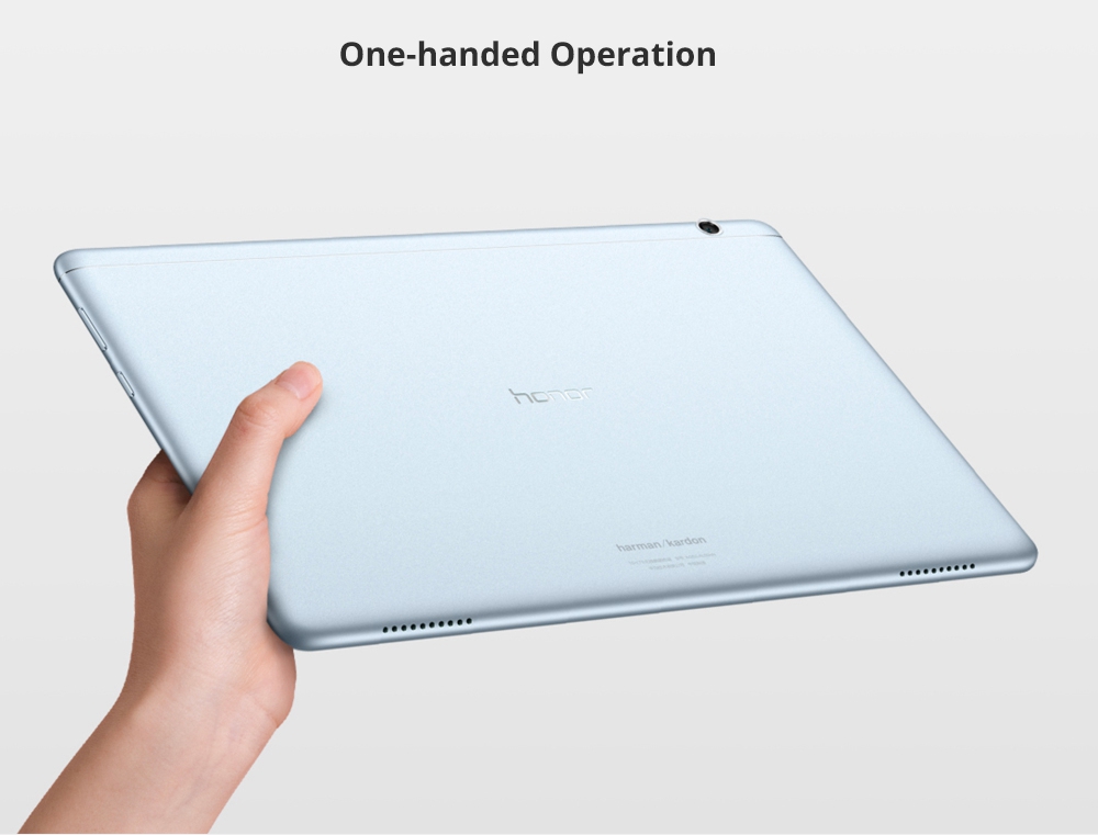 HUAWEI Honor Pad 5 4G Tablet PC Hisilicon Kirin 659 Octa Core GPU Turbo 10.1" IPS Screen 1920*1200 EMUI 8.0 4GB RAM 64GB ROM Built-in GPS - Blue