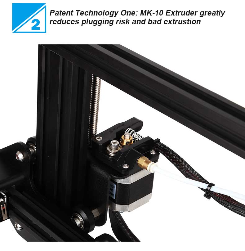 Ender-3 V-slot Prusa I3 New Fashionable 3D Printer Kit Black