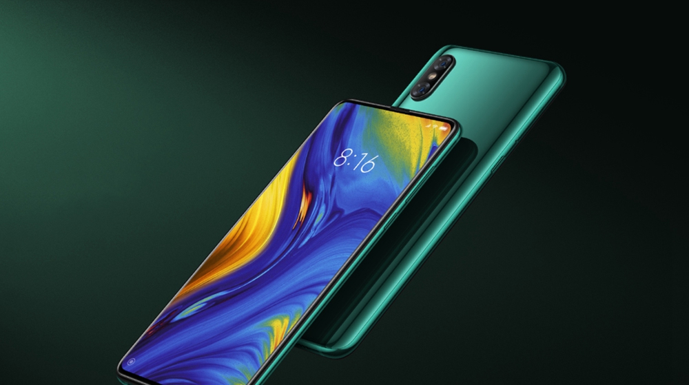 Xiaomi Mi Mix 3 6.39 Inch 4G LTE Smartphone Snapdragon 845 8GB 128GB 12.0MP+12.0MP Dual Rear Cameras MIUI 10 Ceramic Body NFC Wireless Charge - Black