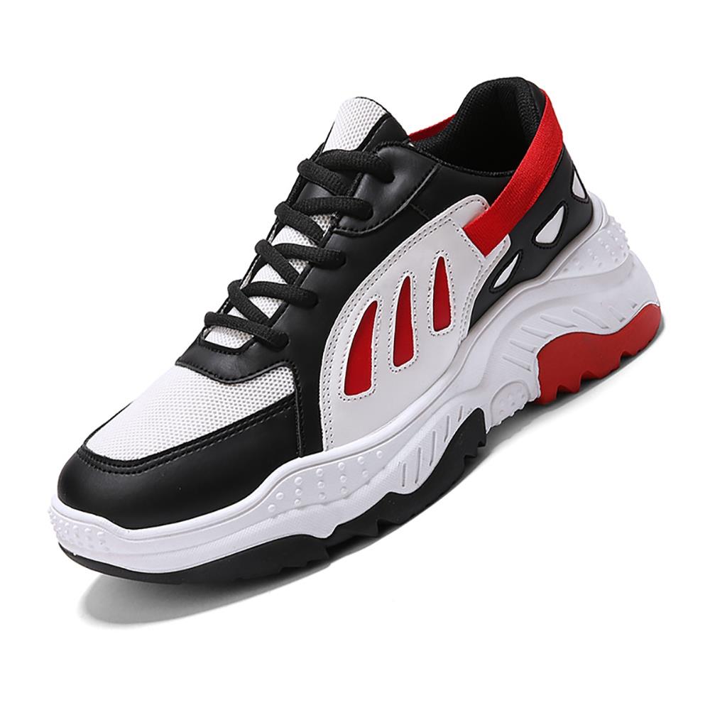 Men's Old Style Sneakers (Sports Athletic Shoes Rubber Sole EU 39.5) - Red