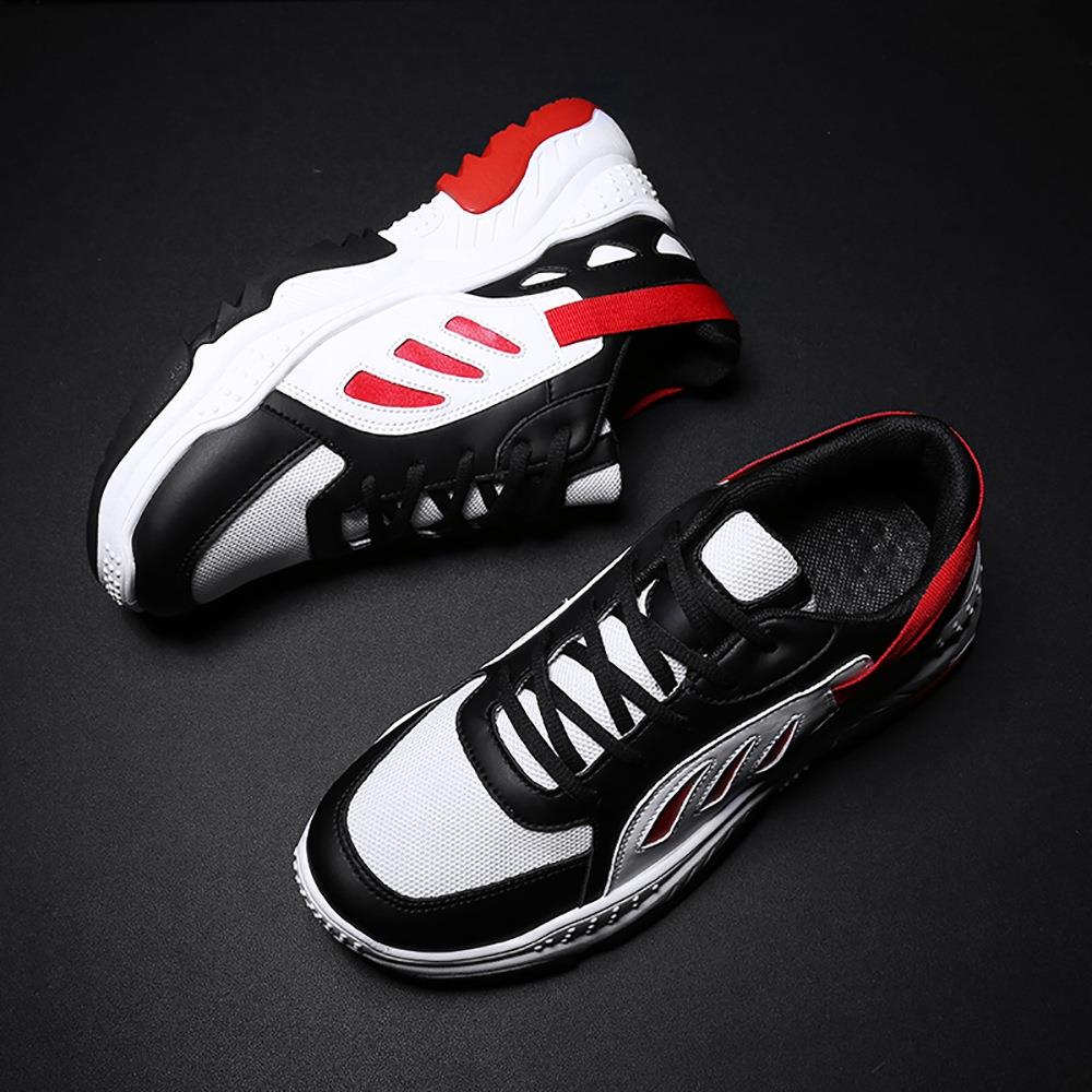 Men's Old Style Sneakers (Sports Athletic Shoes Rubber Sole EU 39.5) - Red