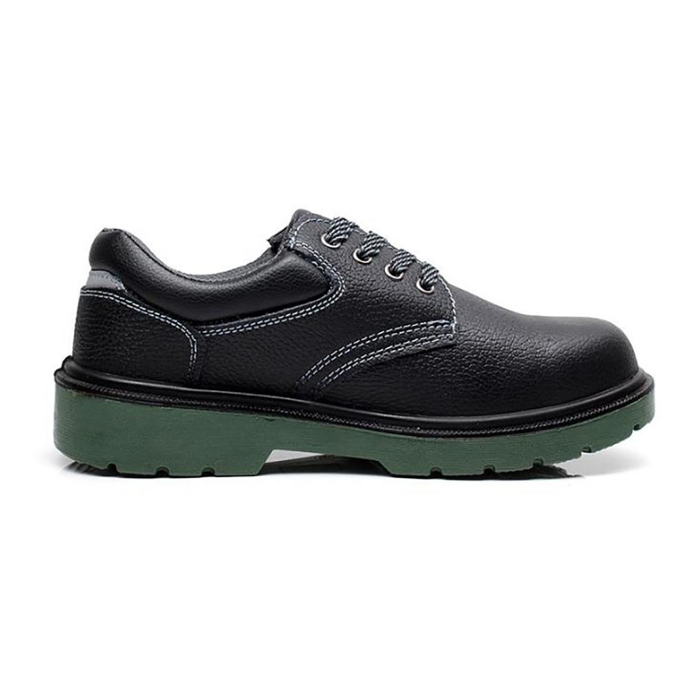 PUA Men Formal Business PU Leather Shoes Comfortable Casual Safety Size EU37.5 - Black