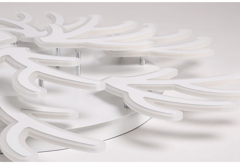 FUMAT Nordic Post-modern Acrylic Ceiling Light - Creative Branches Design (12 Lights 2 Layers)