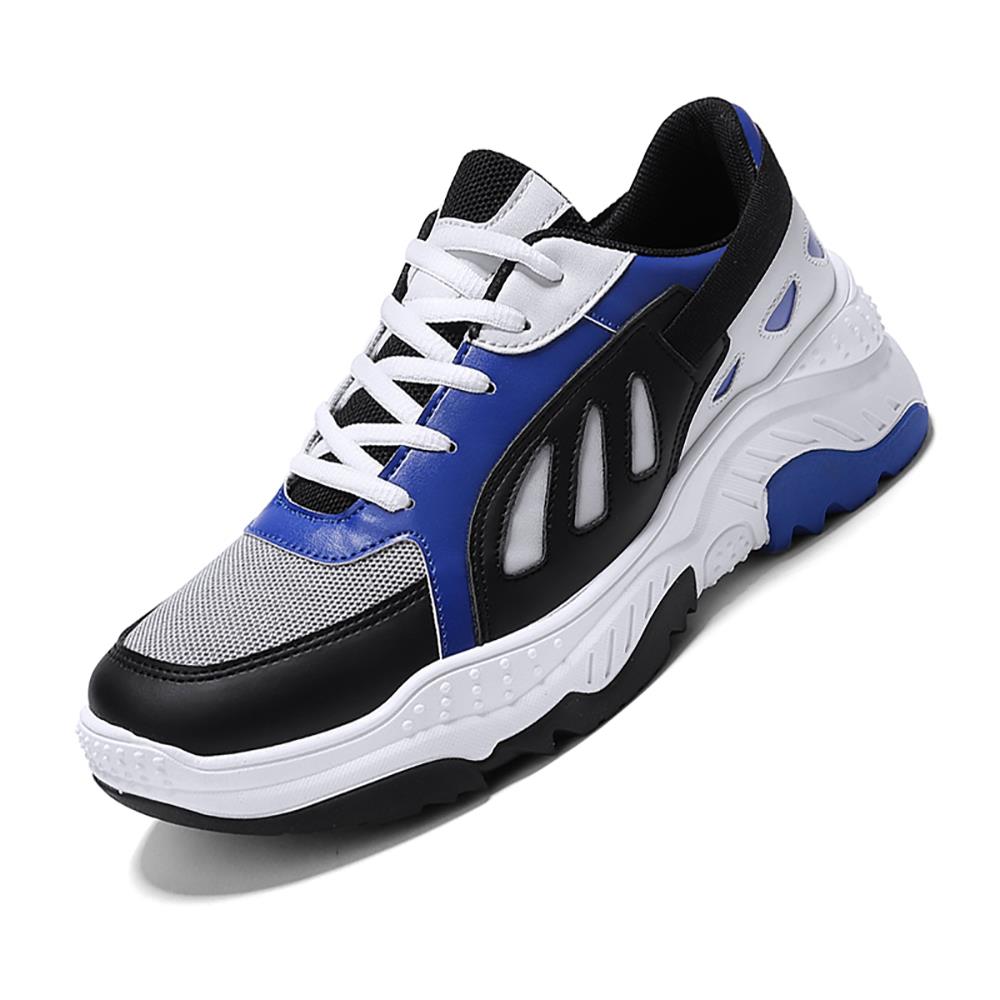 Men's Old Style Sneakers (Sports Athletic Shoes Rubber Sole EU 39.5) - Blue