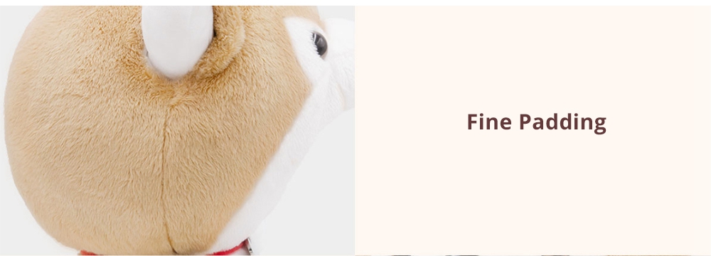 XIAOMI Gray Stuffed Plush Toy Classic MITU Shiba Inu 25cm Cute Soft Doll Kids Best Gift