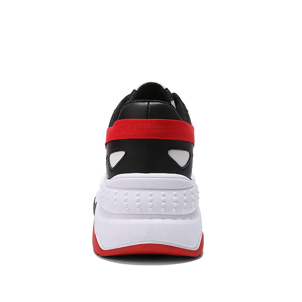 Men's Old Style Sneakers (Sports Athletic Shoes Rubber Sole EU 39.5) - Red