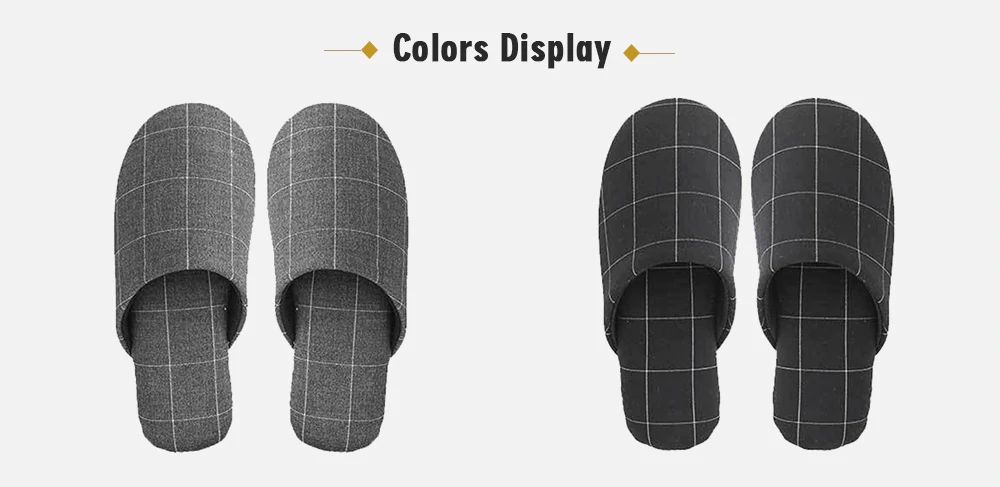 Xiaomi One Cloud Men Leisure Slippers Warm Comfortable Size 40-41 - Black