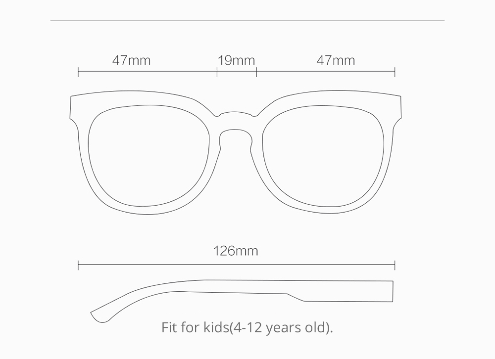 Xiaomi TUROK STEINHARDT Children's Sunglasses ( TAC Polarized Lenses UV Blocking Comfortable Eyes Protection ) - Pink