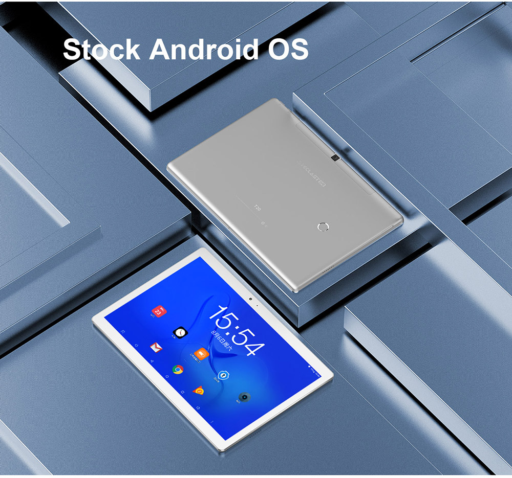 Teclast T20 4G Phablet Helio X27 MT6797T Deca Core 10.1" IPS Screen 2560*1600 Android 7.0 4GB RAM 64GB ROM Touch ID Built-in GPS GLONASS Beidou - White Silver