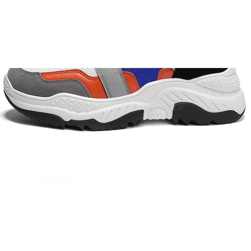 S333 Men Fashion Comfortable Sports Shoes Rubber Sole EU43 - Blue
