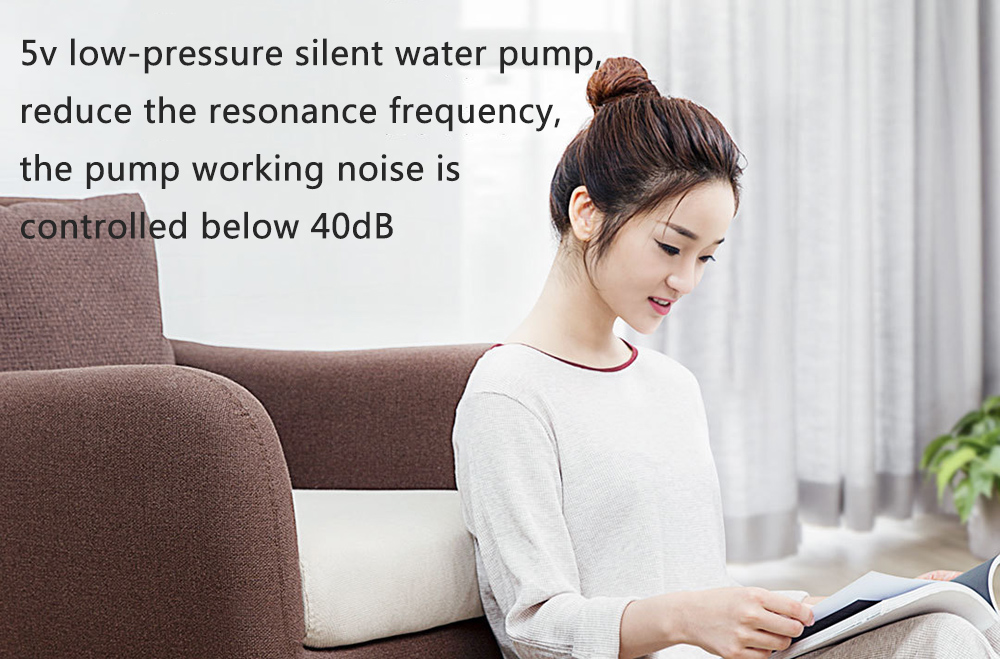 Xiaomi Creative Simple Pet Water Dispenser Four-stage Filter Circulating Water Energy Saving Non-toxic - White