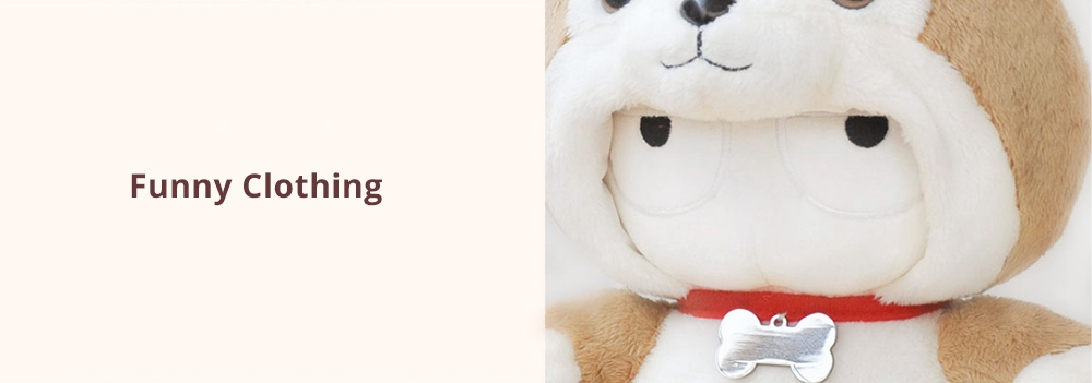 XIAOMI Gray Stuffed Plush Toy Classic MITU Shiba Inu 25cm Cute Soft Doll Kids Best Gift