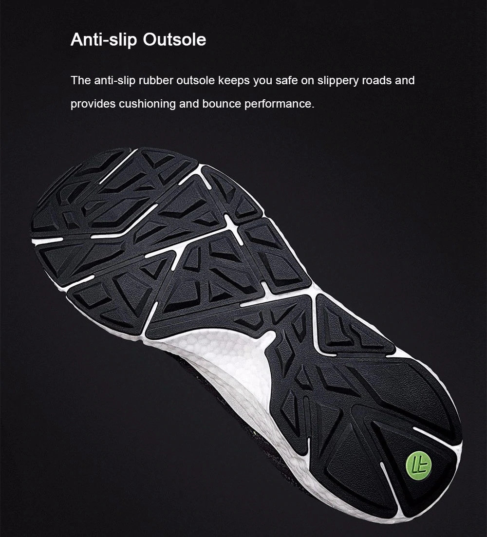 Xiaomi FREETIE Men Stylish Sneakers Breathable Shock-absorbing Slip Resistant Sports Shoes Size EU39 - Blue
