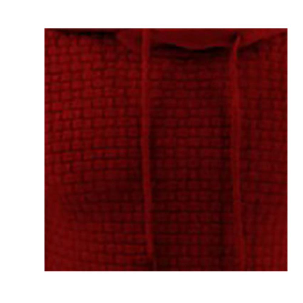 Men's Basic Winter Warm Long Sleeve Grid Hoodie (Sweatshirt Outwear Sweater Size L) - Red
