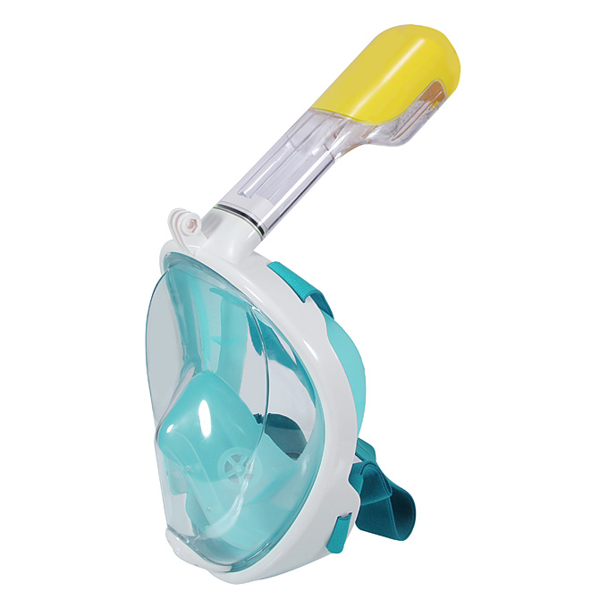 New NEOpine Water Sports Diving Equipment Full Dry Diving Mask Swimming Glasses for GoPro Hero 4 /3+ /3 /2 /1 Size S/M - Green