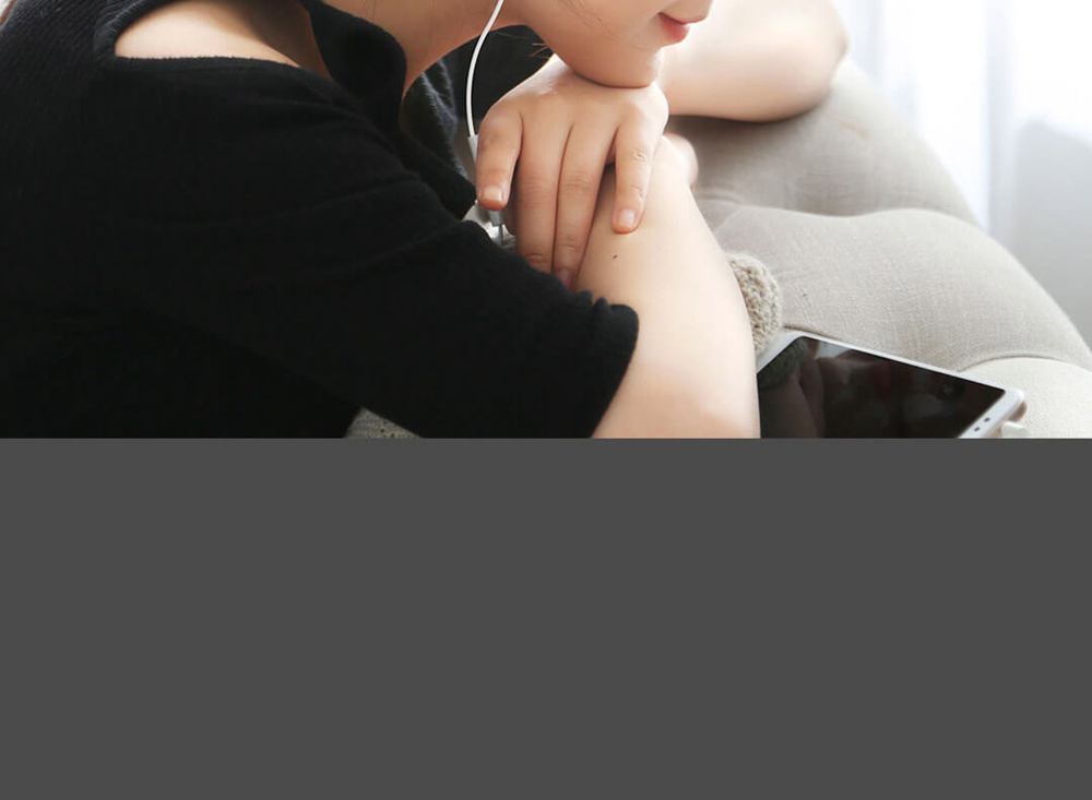 Xiaomi Type-C Earphone Dynamic Driver+Ceramics Driver In-ear Wired Earbuds with Mic - White