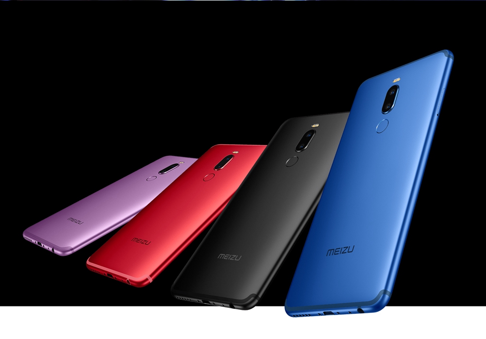 Meizu Note 8 6.0 Inch 4G LTE Smartphone Snapdragon 632 4GB 64GB 12.0MP+5.0MP Dual Rear Cameras Android 8.1 Face ID Fast Charge - Purple