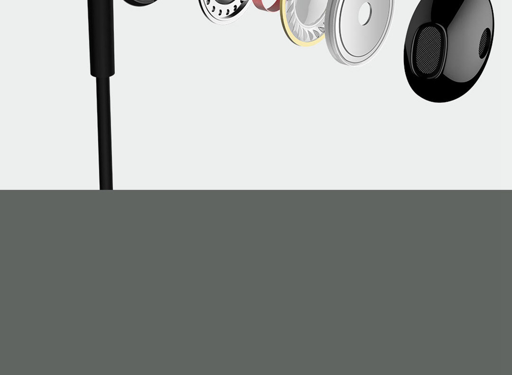 Xiaomi Type-C Earphone Dynamic Driver+Ceramics Driver In-ear Wired Earbuds with Mic - White