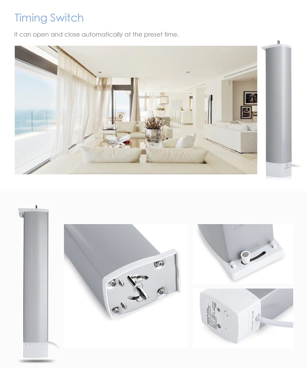 Xiaomi Aqara Intelligent Curtain Motor (Compatible with Homekit, Voice Controlled by Apple Siri) - White