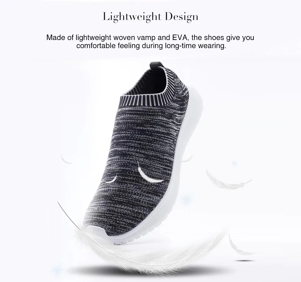 Xiaomi UREVO Unisex Casual Lightweight Sneakers (Breathable Vamp Anti-slip Sole Size EU40 Men) - Gray