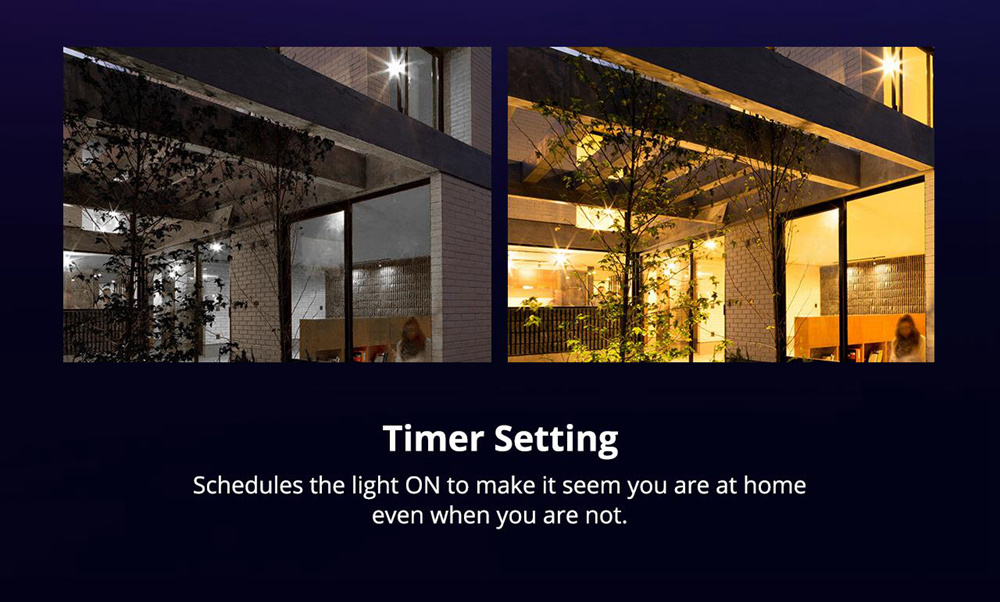 Tronsmart TB01 Smart RGB Light Bulb with Wireless Dimming No Hub Required Works with Alexa and Google Assistan - E27