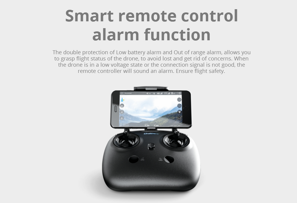 UDI R/C U37 TARTNESS FHD 1080P 5G WIFI FPV GPS Brushless RC Drone Quadcopter With Single-axis Gimbal Camera RTF