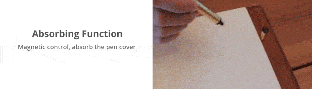 Magnetic Pen Metal Magical Neutral Pressure Reduction Signature Multi-functional Creative Pen - Silver