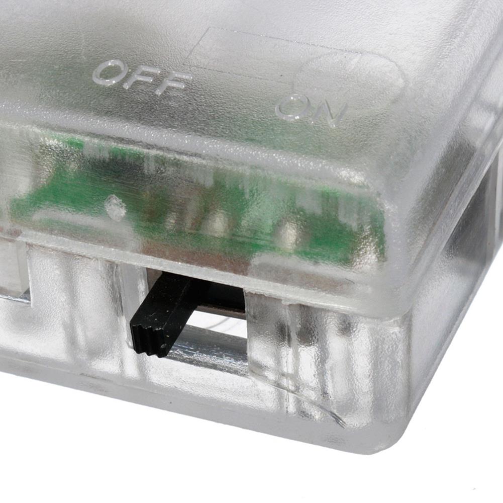 20PCS LED Water Drop Battery LED String Lights Holiday Christmas Party Garden Decoration Lights (2.2 Meters) - Mulited-color