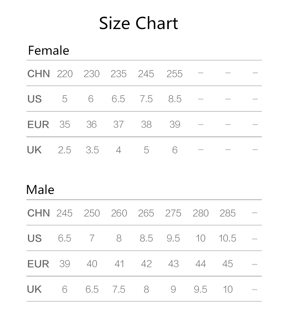 Xiaomi FREETIE Unisex Classic Board Shoes (Leisure Leather Lace-up Sneakers Size EU39 Men) - Black