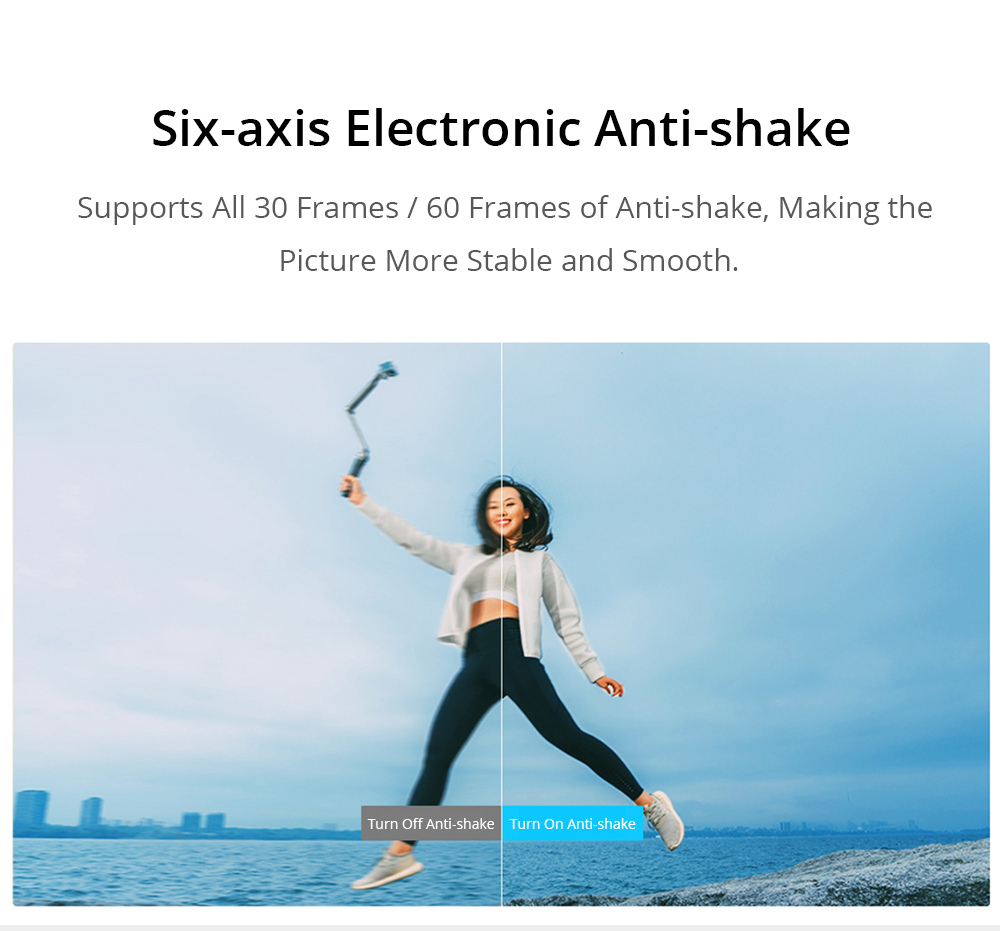 Xiaomi Mijia Seabird 4K Sport Camera 2.01M 4K/30fps Support SDIO3.0 - Blue
