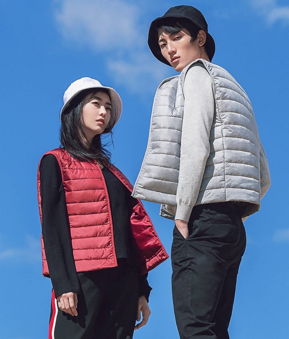 Xiaomi 90Fun Unisex Warm Vest (LITHERMO Cotton Long-lasting Heat Storage Size S Men) - Black